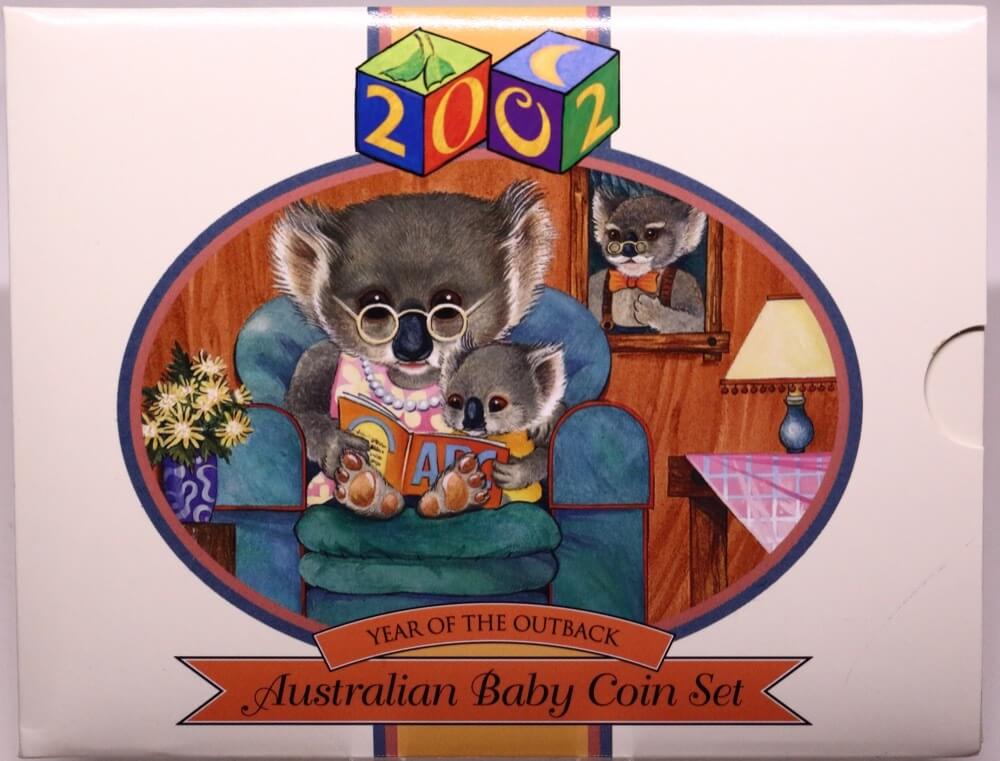 Australia 2002 Baby Uncirculated Mint Coin Set Year of the Outback product image