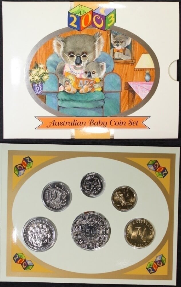 Australia 2003 Baby Uncirculated Mint Coin Set Volunteers product image