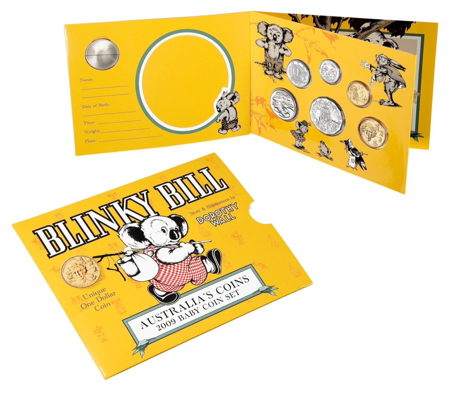Australia 2009 Baby Uncirculated Mint Coin Set Blinky Bill product image