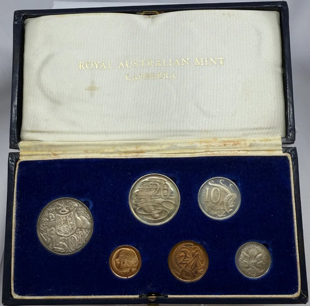 Australia 1966 Proof Set Dark Blue Case product image