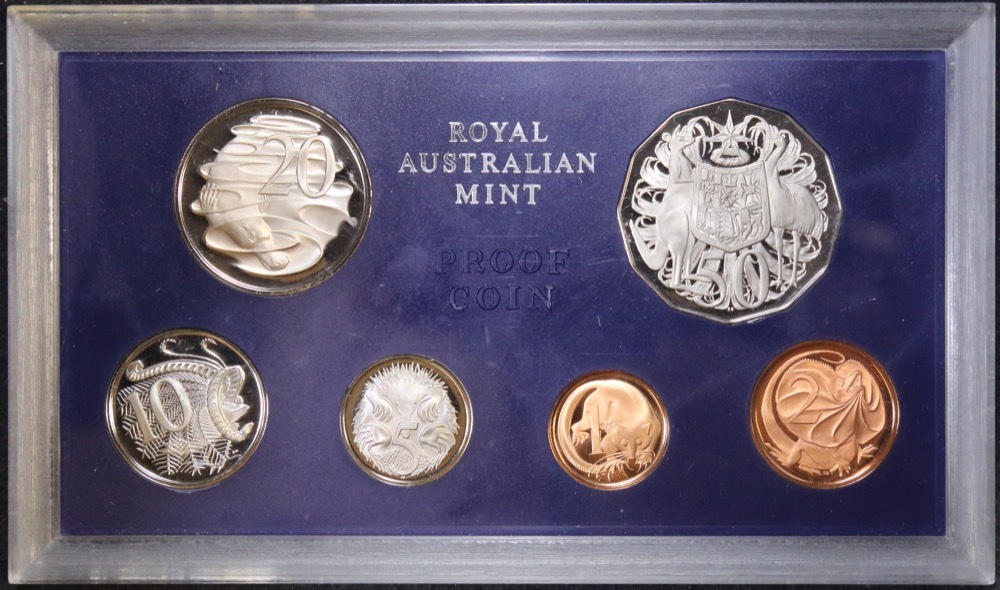 Australia 1969 Proof Coin Set With Original Foams and Certificate product image