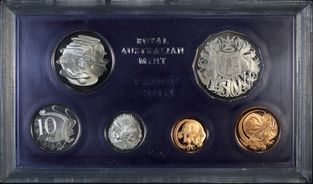 Australia 1972 Proof Coin Set With Original Foams and Certificate product image