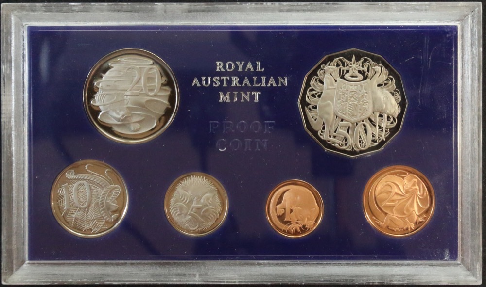 Australia 1973 Proof Coin Set With Original Foams and Certificate product image