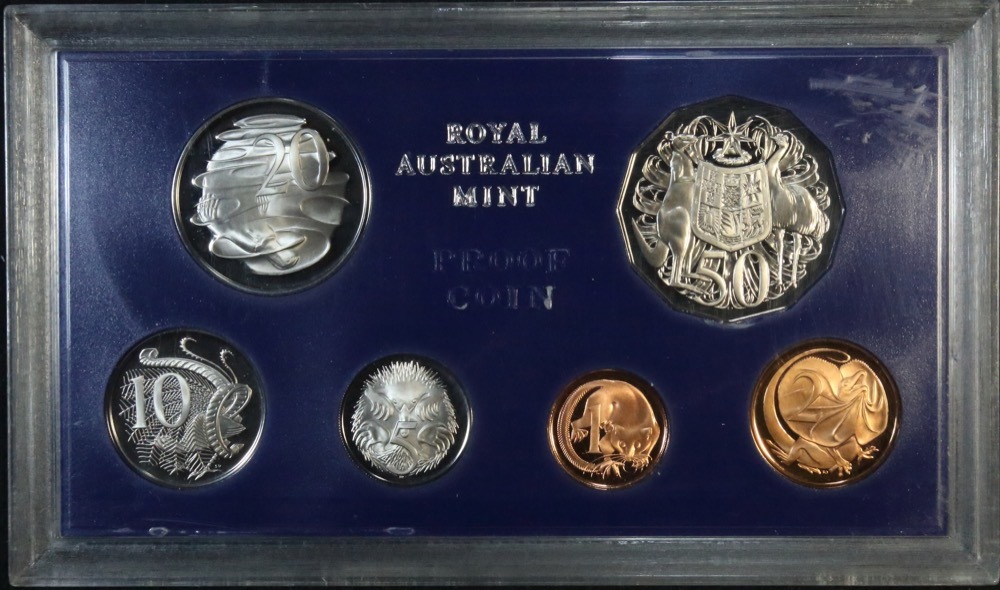 Australia 1975 Proof Coin Set With Original Foams and Certificate product image