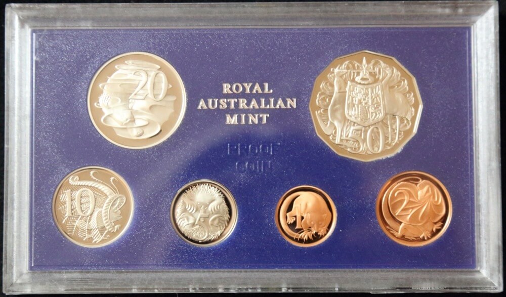 Australia 1984 Proof Coin Set With Original Foams and Certificate product image
