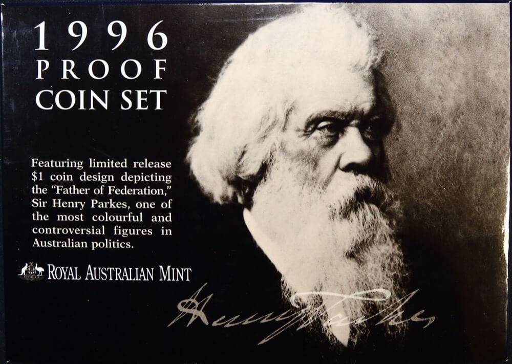 Australia 1996 Proof Coin Set Henry Parkes product image