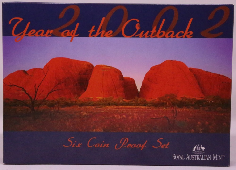 Australia 2002 Proof Coin Set Outback product image