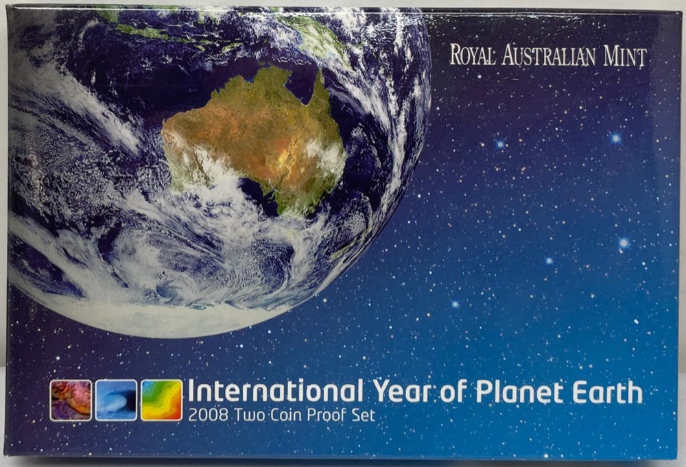 Australia 2008 Two Coin Proof Set Year of The Planet product image
