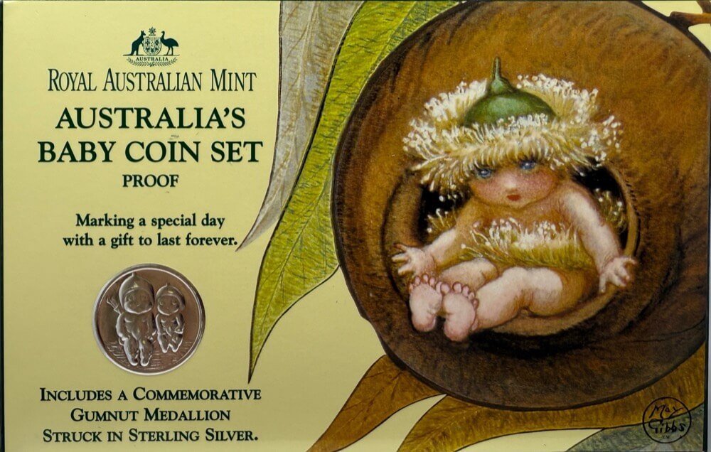 Australia 1996 Baby Proof Coin Set Henry Parkes product image