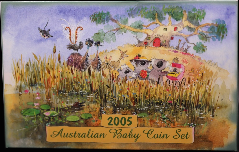 Australia 2005 Baby Proof Coin Set WWII product image