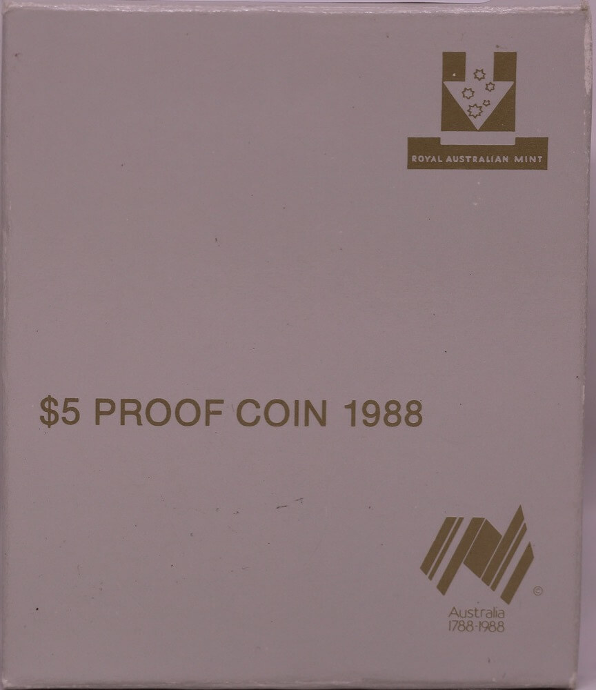 1988 Five Dollar Proof Coin Parliament House product image