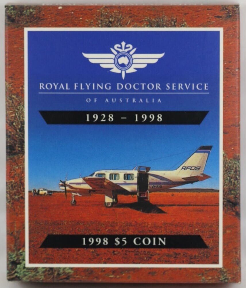 1998 Five Dollar Proof Coin Flying Doctors product image