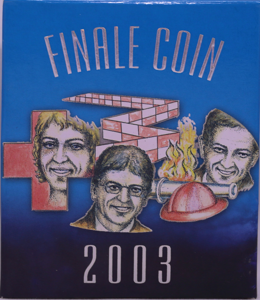 2003 Five Dollar Silver Proof Finale Coin Volunteers - Hologram product image