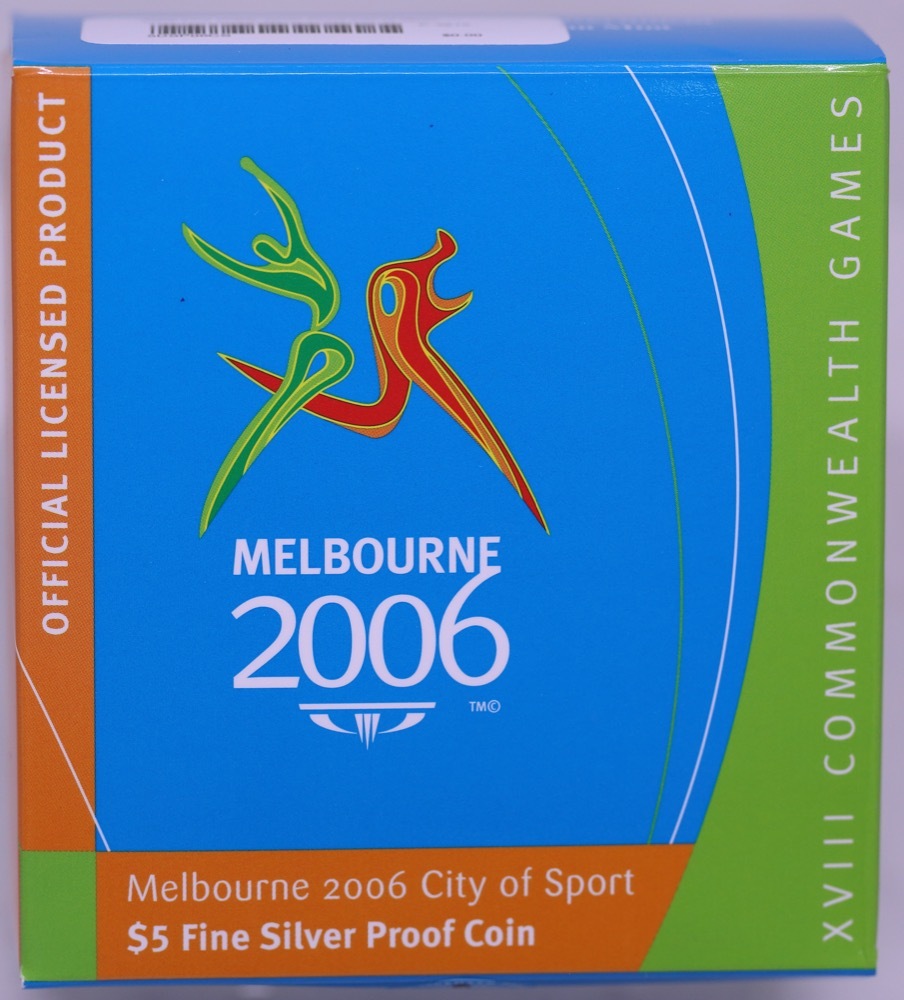 2006 Five Dollar Silver Proof Melbourne City of Sport product image