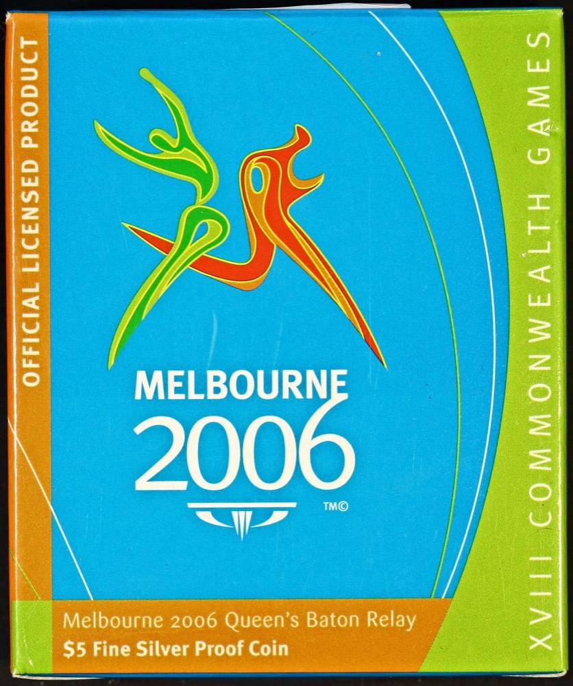 2006 Five Dollar Silver Proof Coin Baton Relay product image