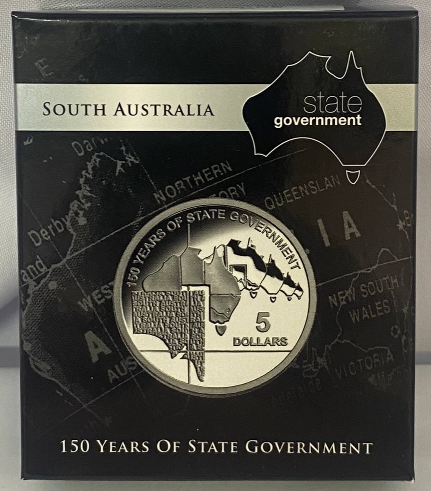 2007 Five Dollar Silver Proof South Australia product image