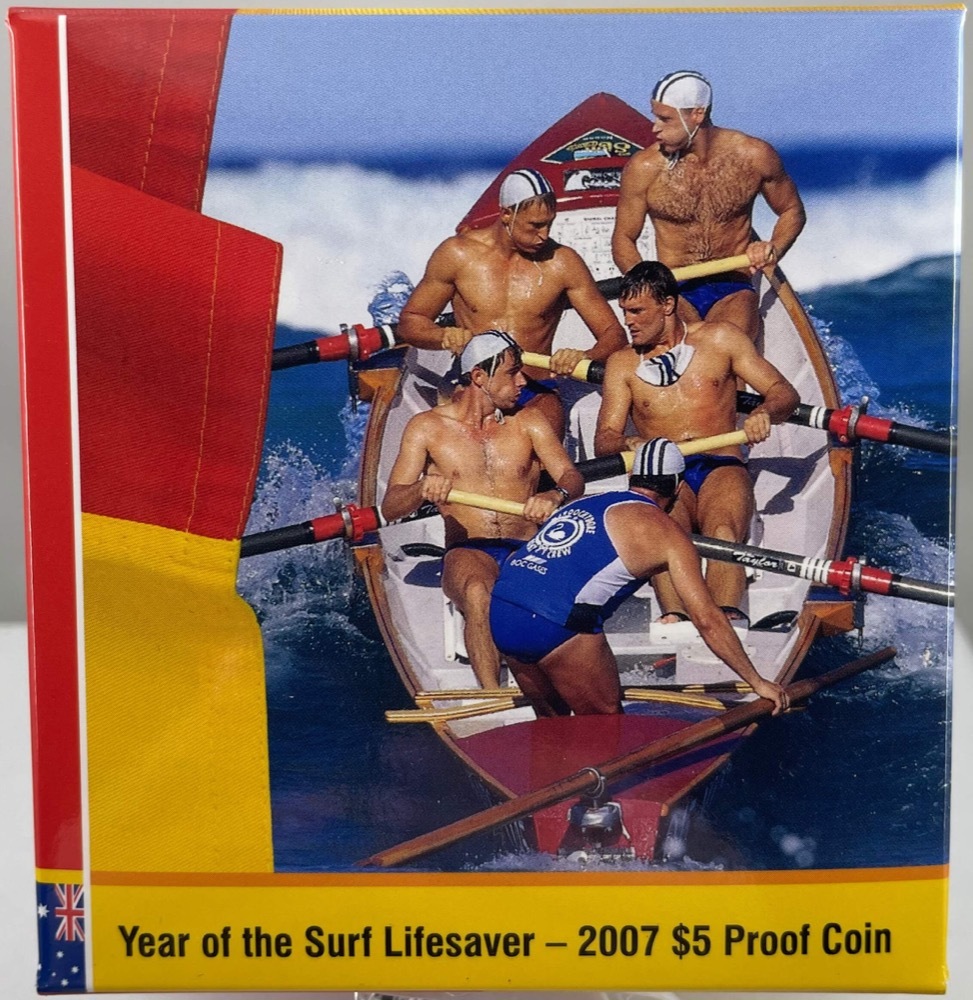 2007 Five Dollar Silver Proof Coin Lifesaver product image