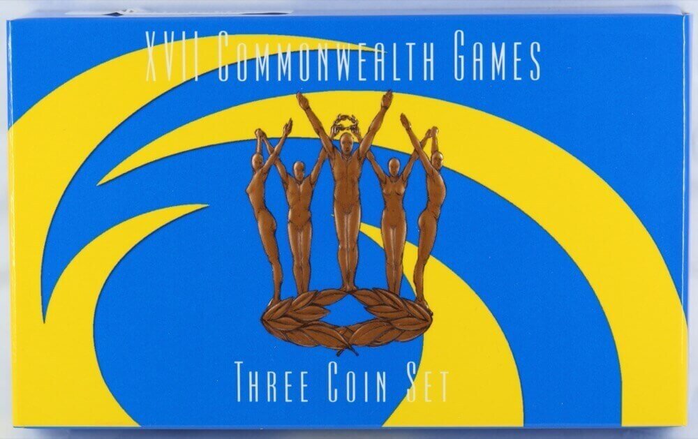 2002 Five Dollar Three Coin Unc Set Manchester Games product image