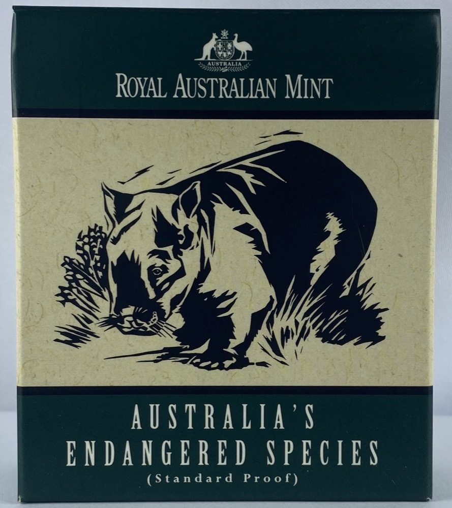 1998 Ten Dollar Silver Proof Coin Wombat product image