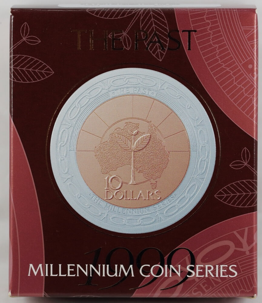 1999 Ten Dollar Silver Proof Coin - Millennium Past product image