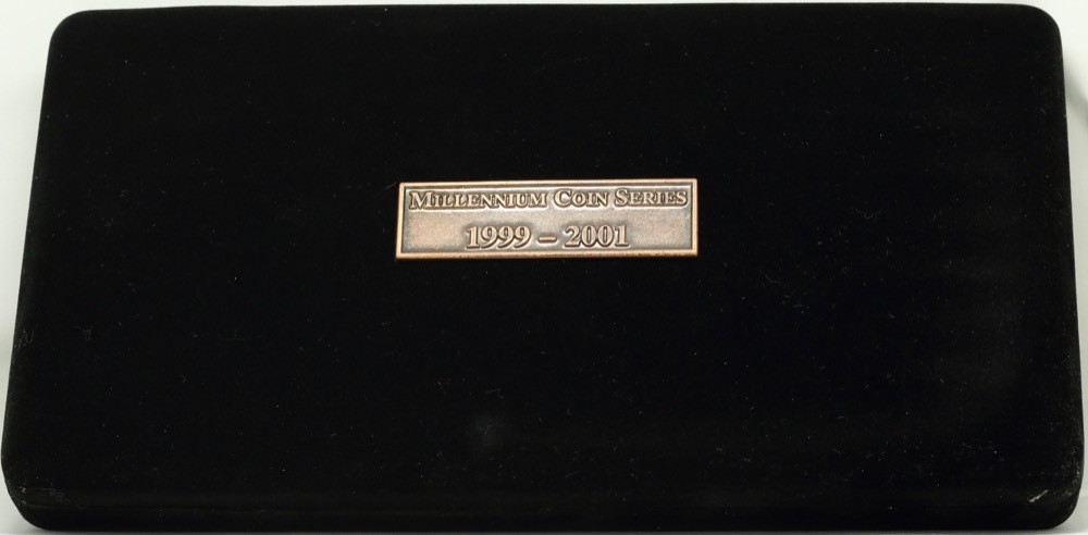 1999 - 2001 10 Dollar Proof Coin Trio Past Present Future Millennium product image