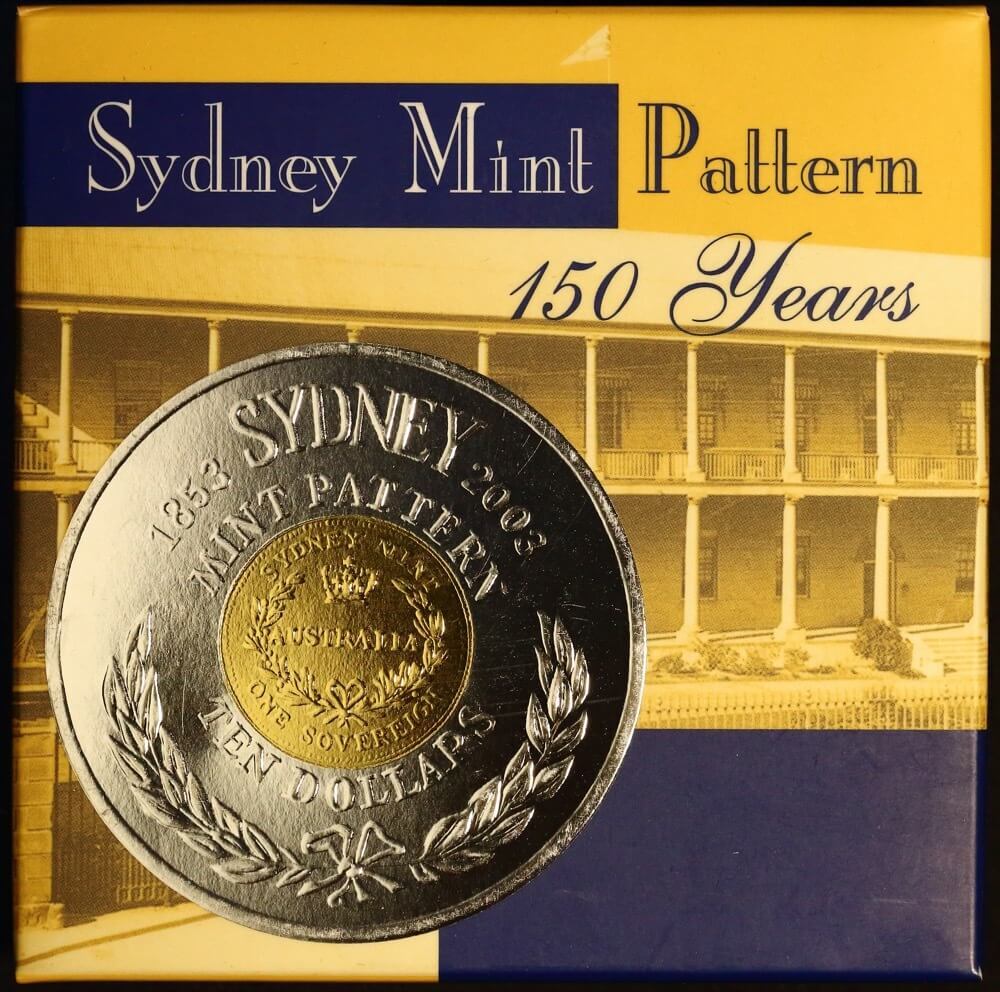 2003 Ten Dollar Proof Coin Sydney Mint product image