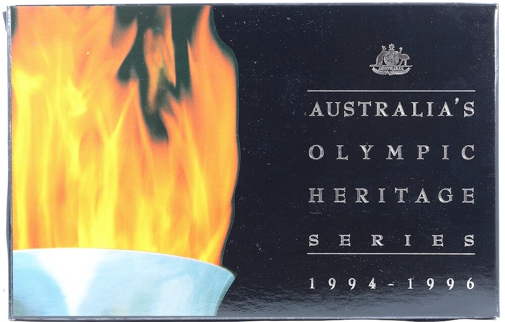 1994 Ten Dollar Silver Specimen Coin Pair - The First Olympians product image