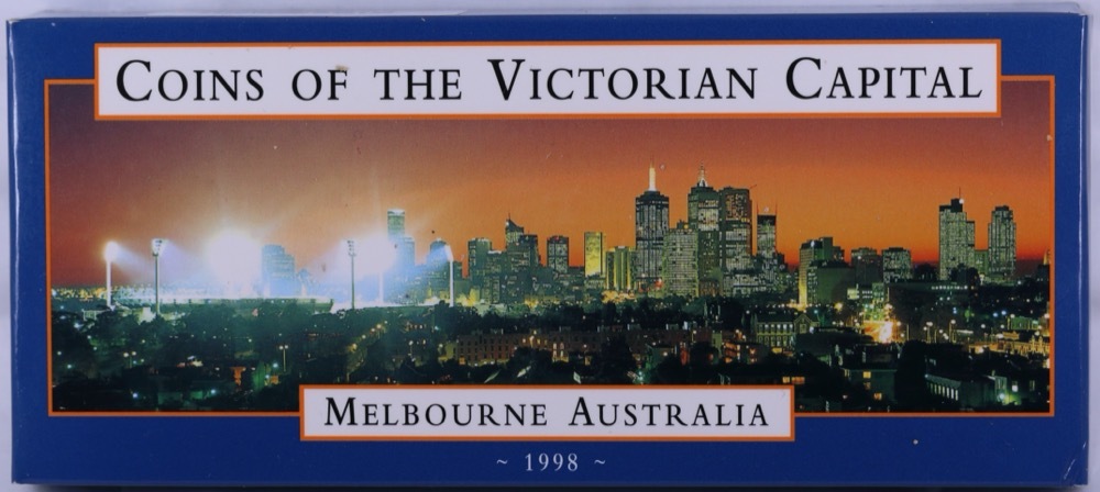 Australia 1998 Ten Dollar Silver Specimen Coin Pair Victoria product image