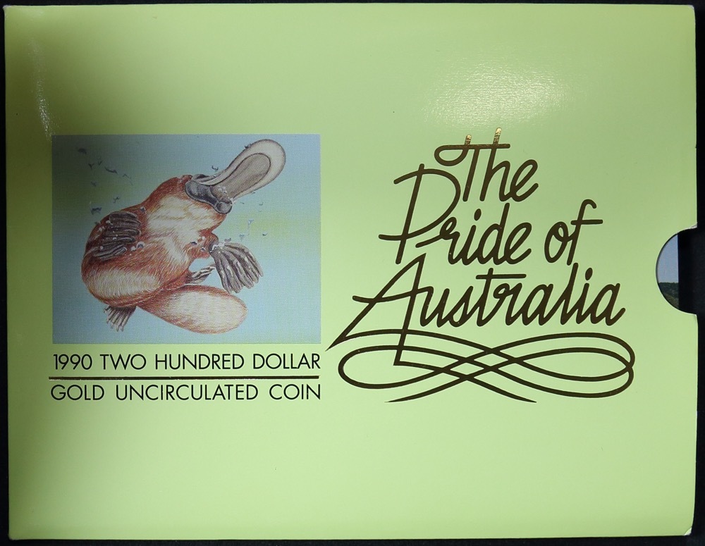 1990 Two Hundred Dollar Unc Platypus product image