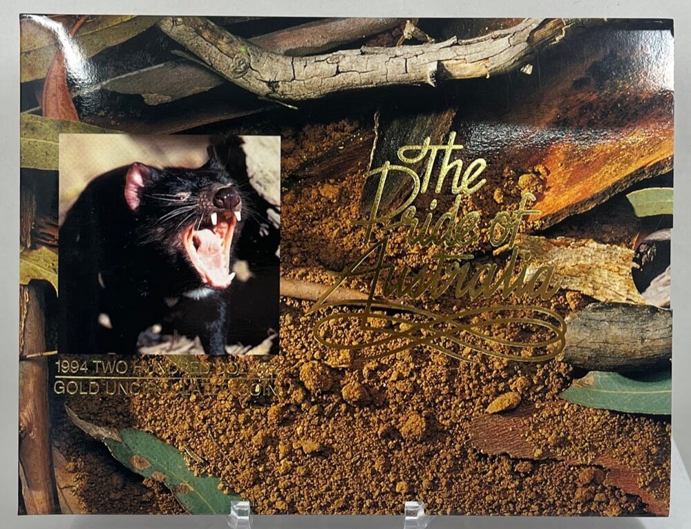 1994 Two Hundred Dollar Gold Unc Coin Tasmanian Devil product image