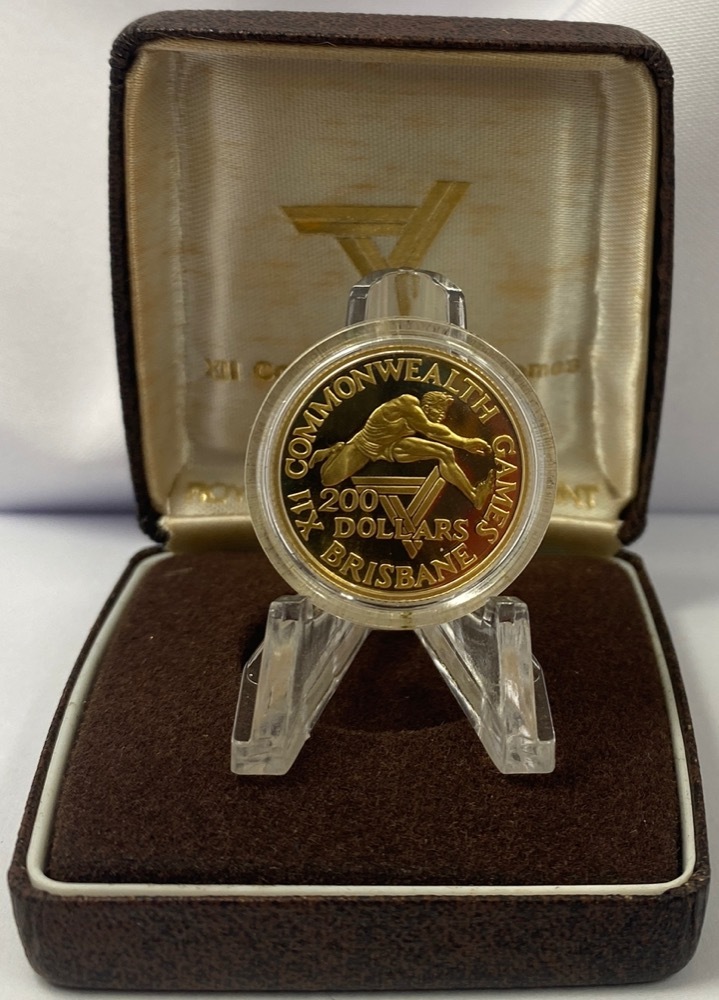 1982 Two Hundred Dollar Gold Proof Coin Commonwealth Games product image