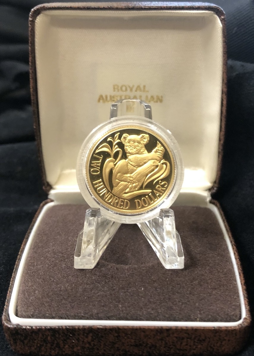 1985 Two Hundred Dollar Proof Gold Coin - Koala product image