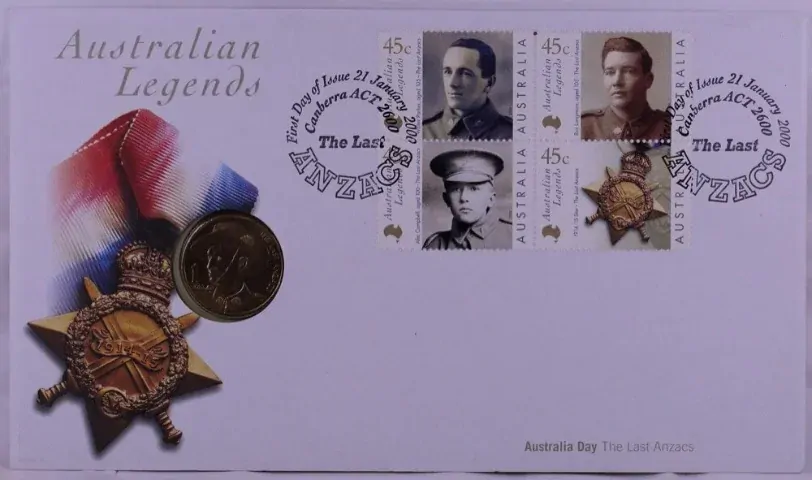 2000 One Dollar PNC - 85th Anzac Anniversary product image