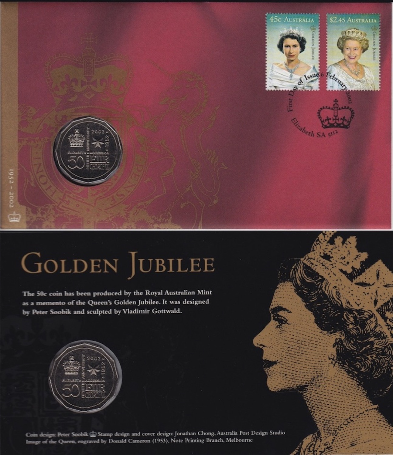 2002 Philatelic Numismatic Cover Accession product image