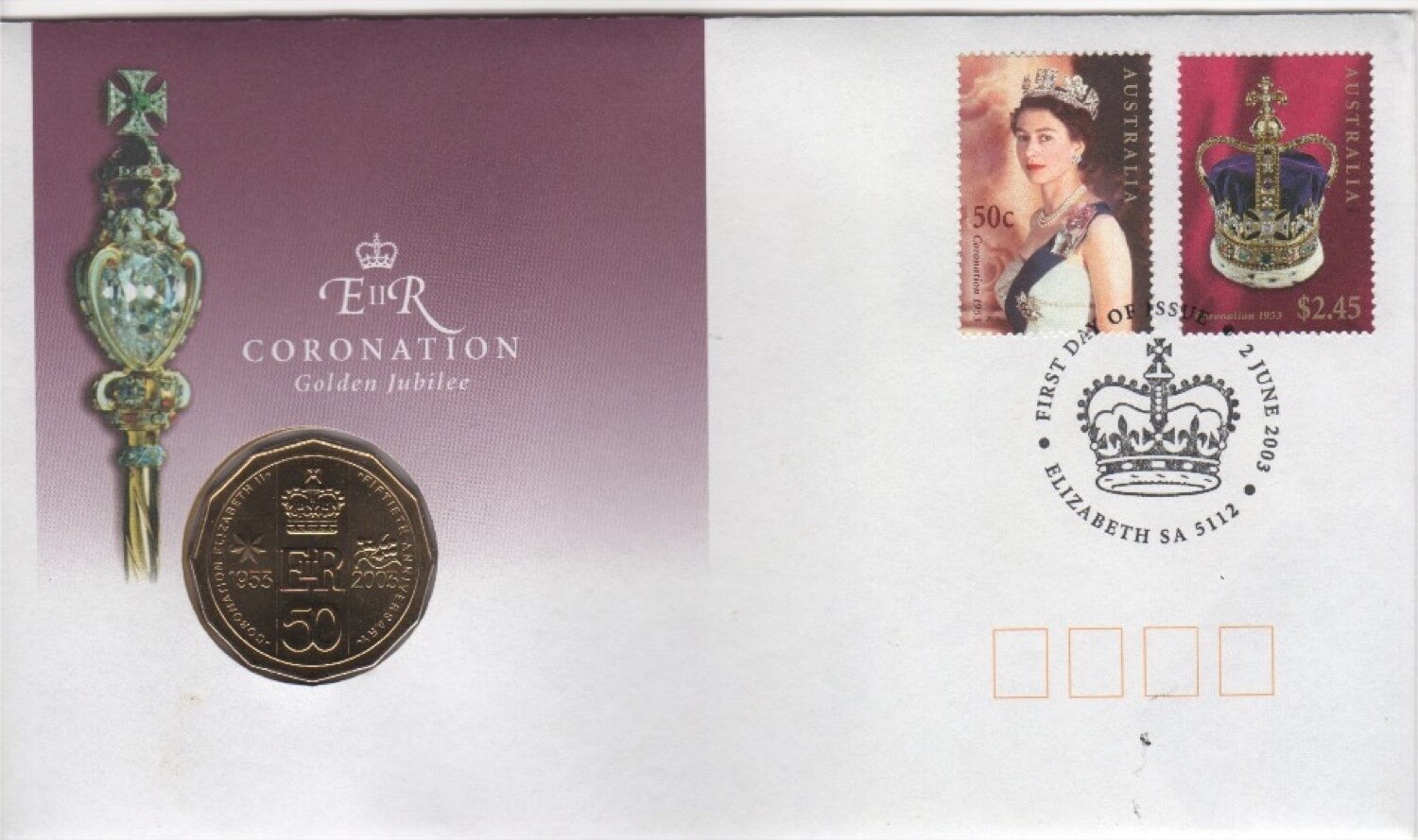 2003 50 Cent QEII Coronation product image