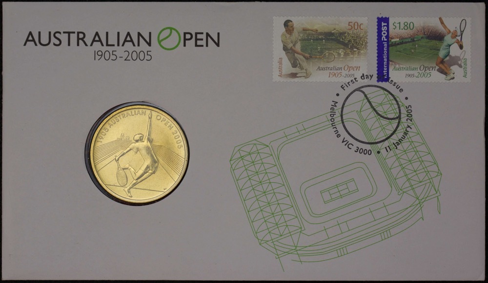 2005 Philatelic Numismatic Cover Australian Open product image