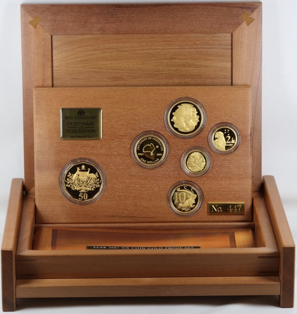 2001 Gold Proof Coin Set - Centenary of Federation product image