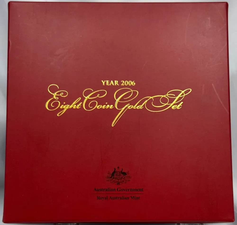 2006 Gold Proof Coin Set 40th Anniversary of Decimal Currency product image