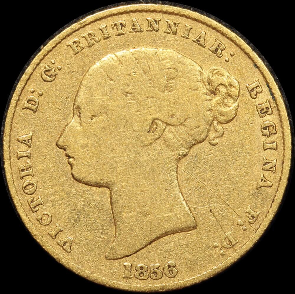 1856 Sydney Mint Type I Half Sovereign Good product image