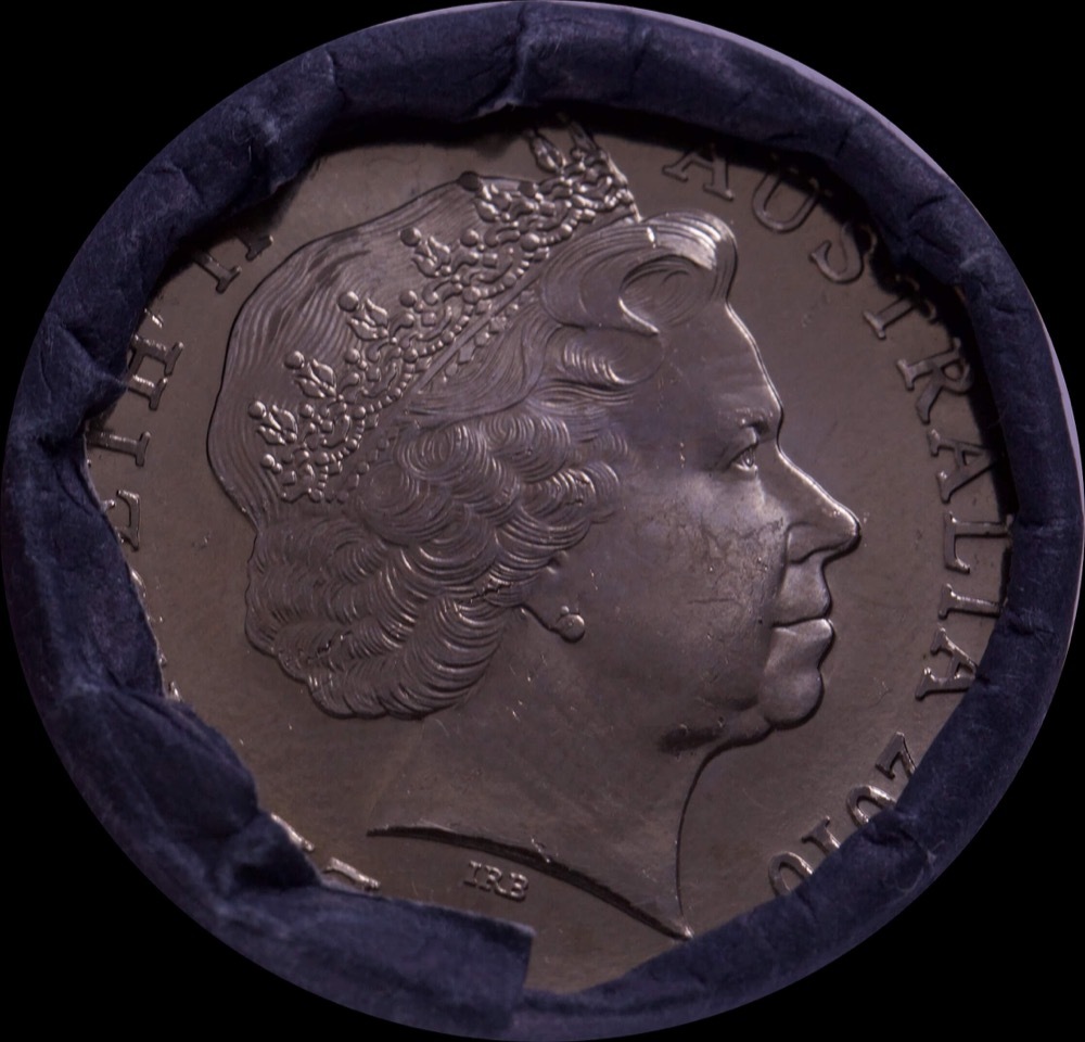 2010 Australian 20 Cent Mint Roll ATO Heads/Heads product image