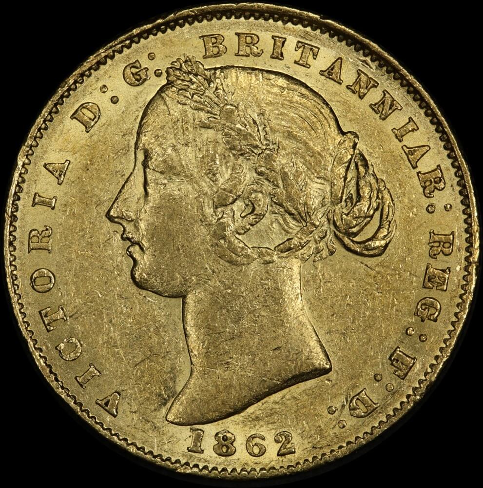 1862 Sydney Mint Type II Sovereign PCGS AU55 product image