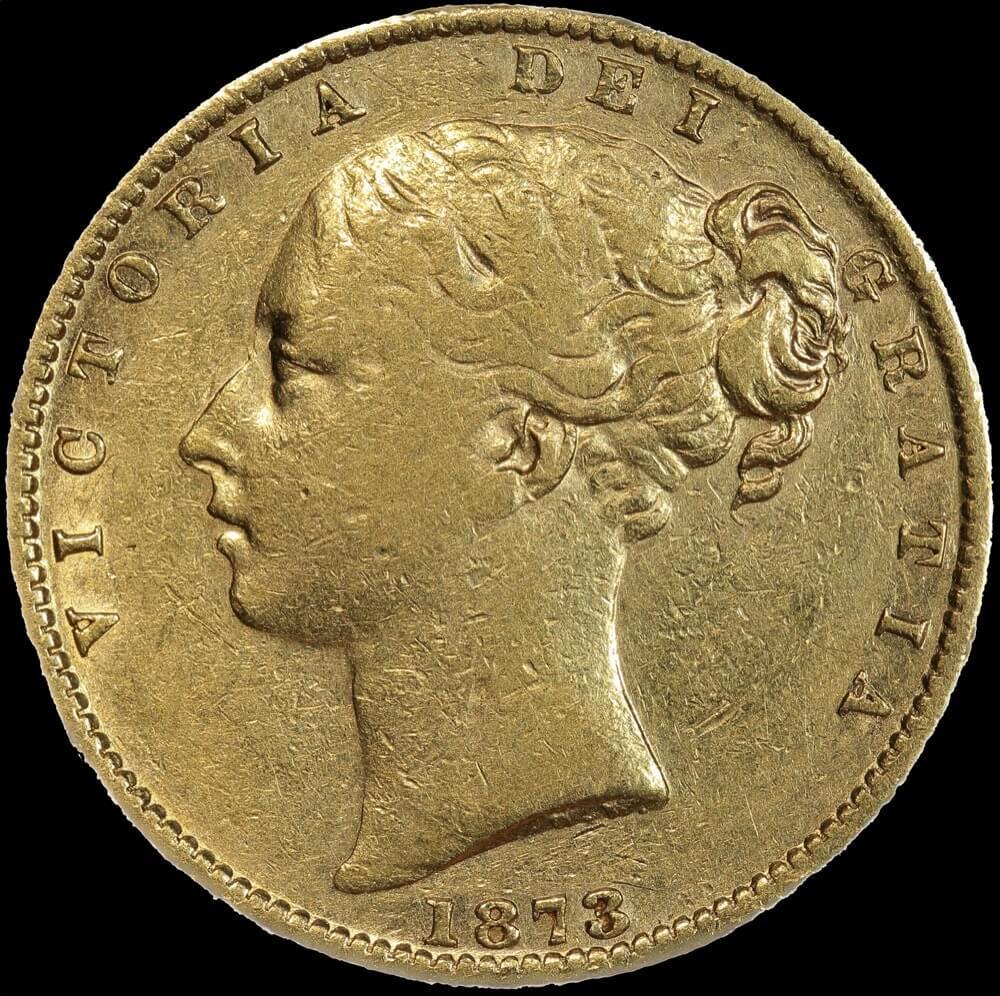 1873 Sydney Shield Sovereign about VF product image