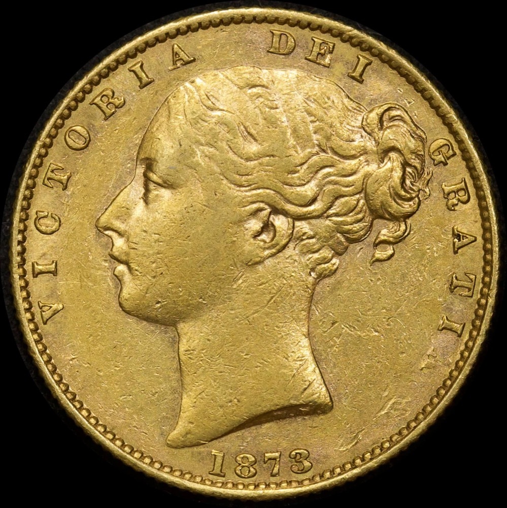 1873 Sydney Shield Sovereign good VF product image