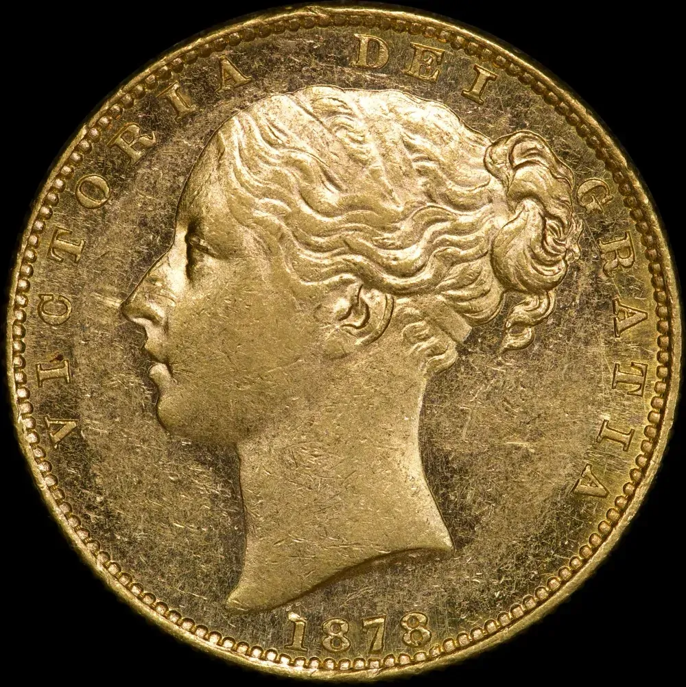 1878 Sydney Shield Sovereign Extremely Fine product image