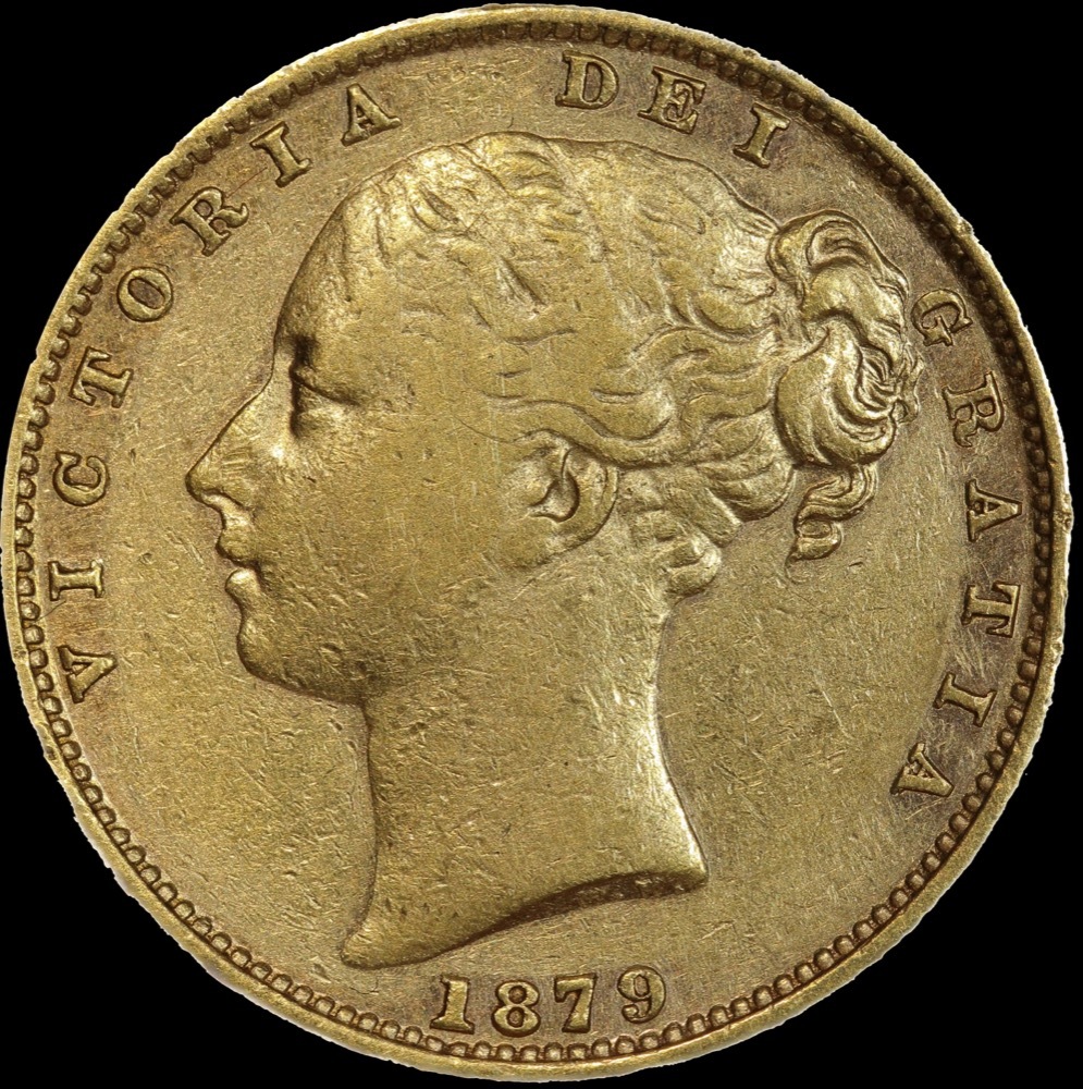 1879 Sydney Shield Sovereign about VF product image