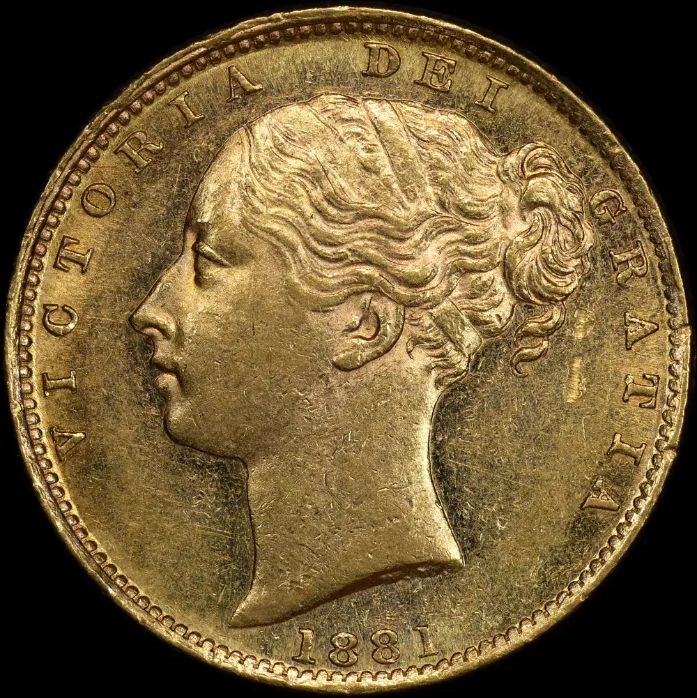 1881 Sydney Shield Sovereign good EF product image