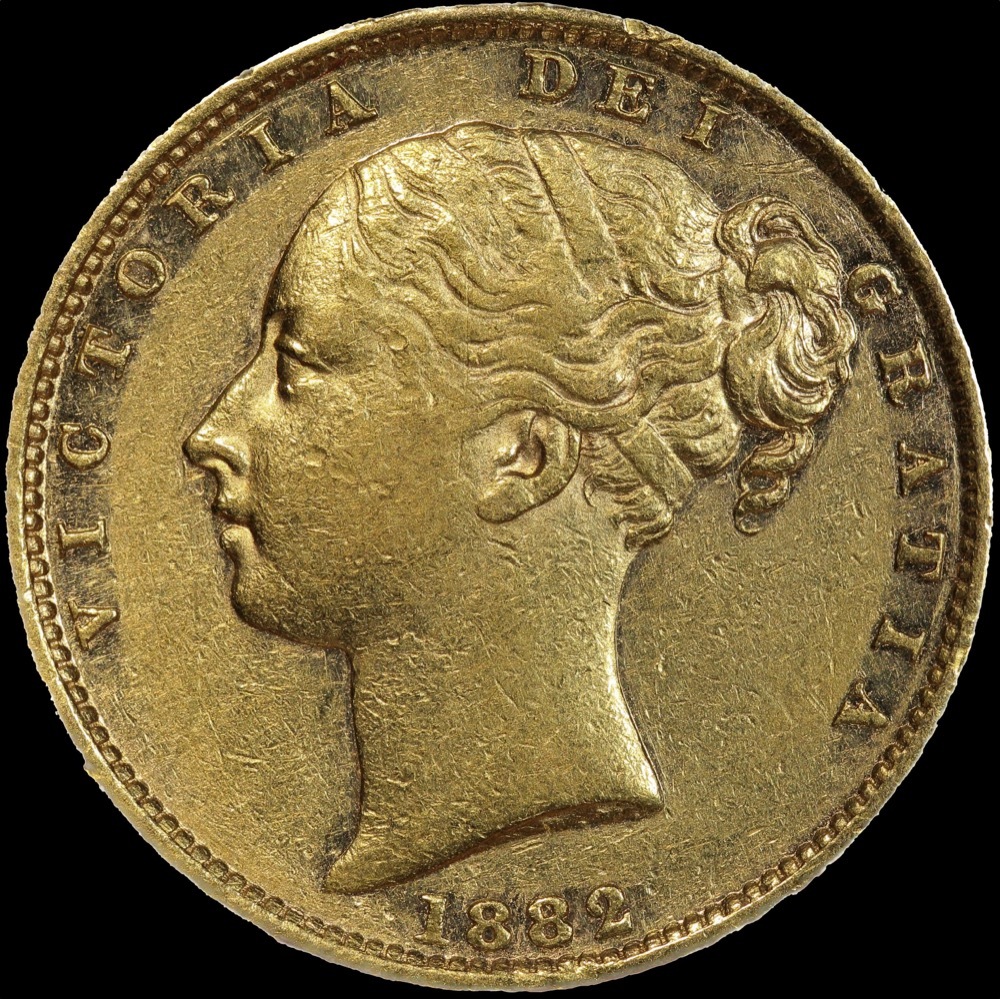 1882 Sydney Shield Sovereign Extremely Fine product image