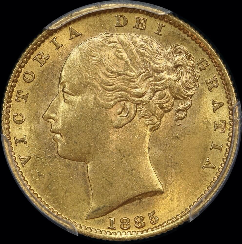1885 Sydney Shield Sovereign Unc (PCGS MS62) product image