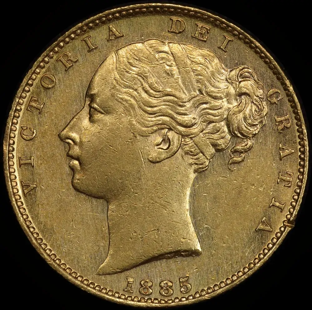 1885 Melbourne Shield Sovereign Extremely Fine product image