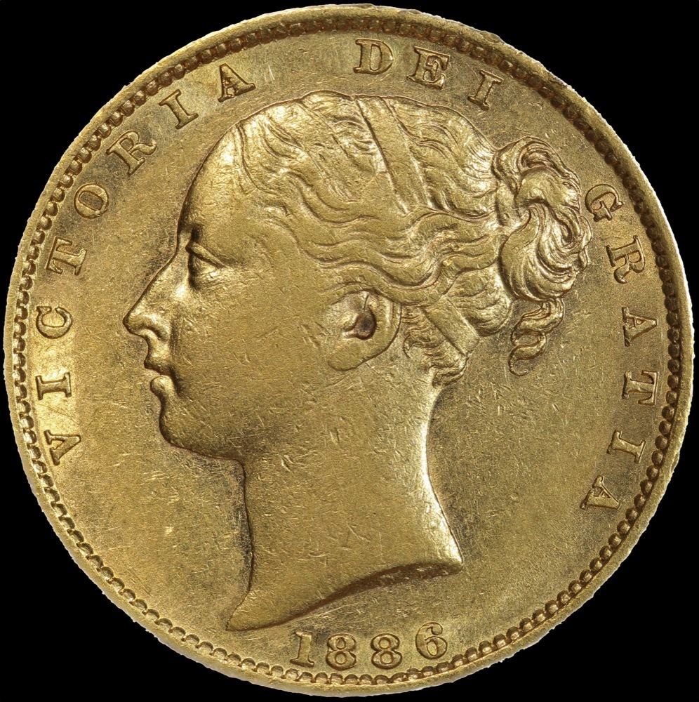 1886 Sydney Shield Sovereign Extremely Fine product image